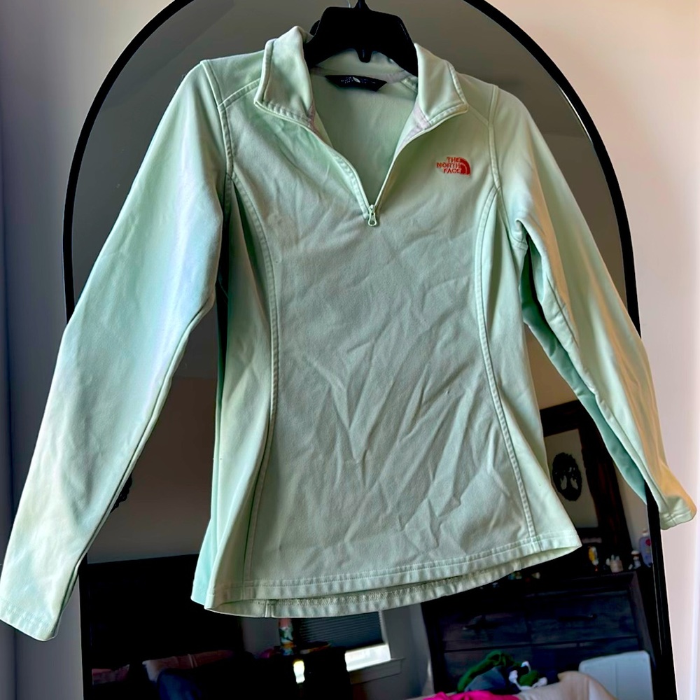 North face quarter zip